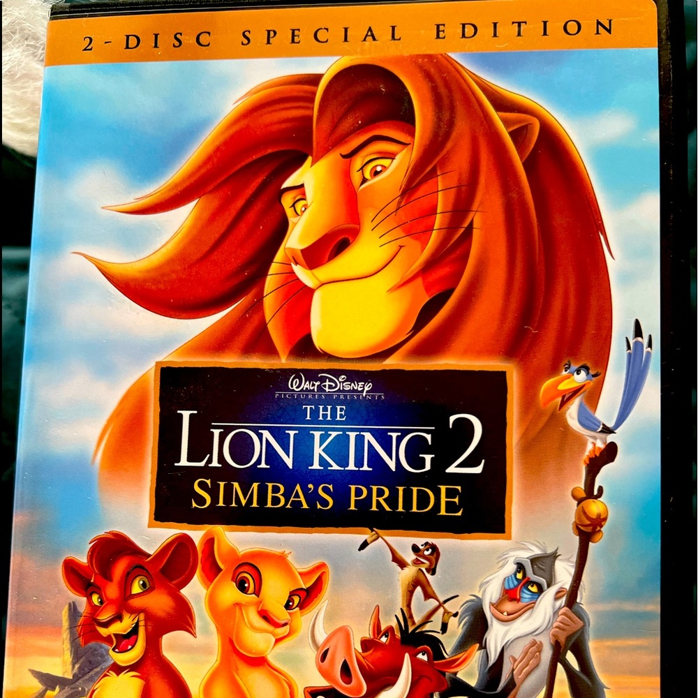 The Lion King 2 Dvd